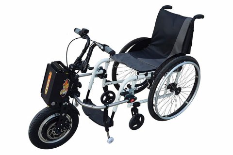 Sistema di motorizzazione per carrozzine disabili